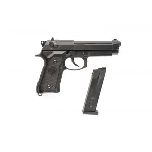 KJ Works Модель пистолета Beretta M9A1, металл, GBB, Грин газ